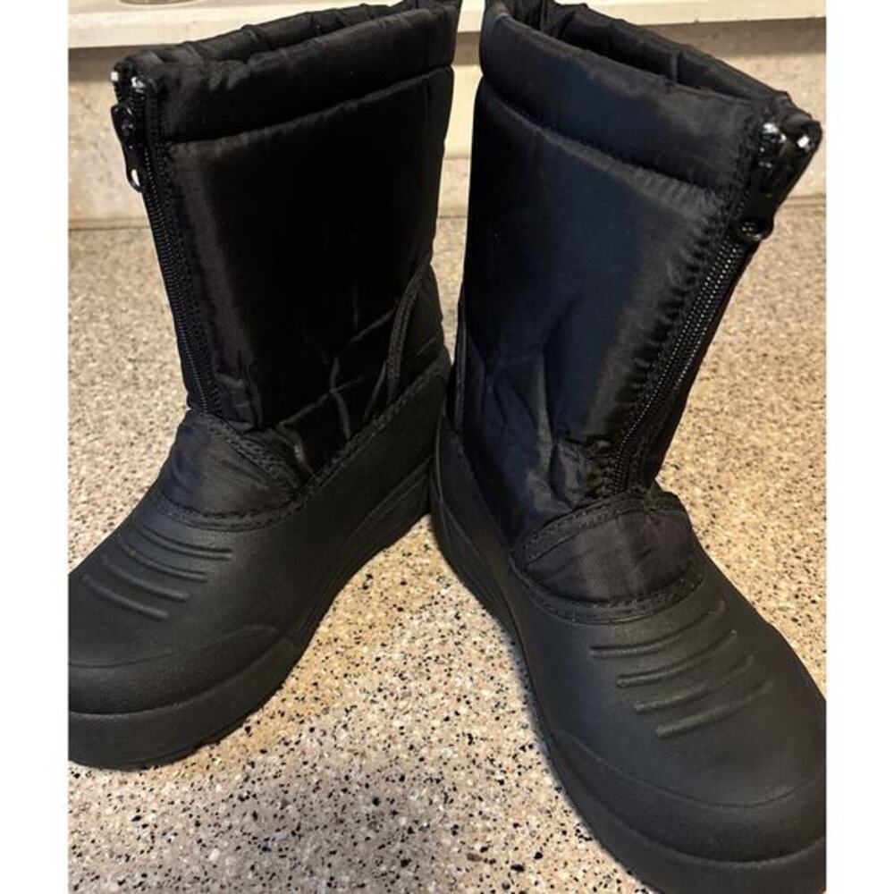 Northside Winter Boots Frosty‎ Polar Reflective Black Youth Sz: 3